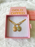 Pink Or Blue Oval Saint Jude