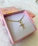 Baguette Diamond Cross