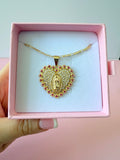Miraculous Mary Heart (Red)