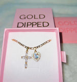 Marquise Cross & Heart