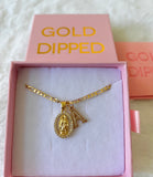 Bling Oval Mary With Initial