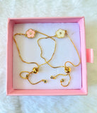 Flower Bracelet  In 2 Colors