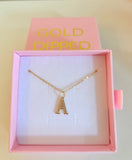 Icy Initial (Rolo Chain)