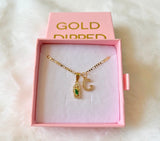 Dainty Icy Saint Jude With Initial