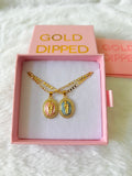 Pink Or Blue Oval Saint Jude