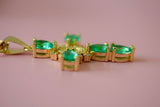 Emerald Mary Cross