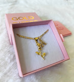 Eternal Rose With Initial