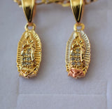 Icy Mini Mary Necklace In 2 Colors