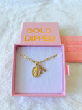 Bling Oval Mary With Initial
