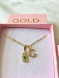 Dainty Icy Saint Jude With Initial