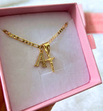 Dainty Crucifix With Initial