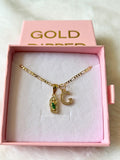 Dainty Icy Saint Jude With Initial