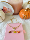 Fall Pumpkin (Figaro Chain)