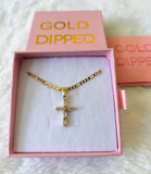 Baguette Diamond Cross