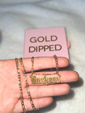 Diamond Cut Custom Name Plate