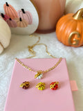 Fall Pumpkin (Figaro Chain)