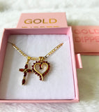 Red Heart & Cross