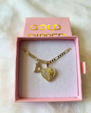 Saint Jude Diamond Heart With Initial