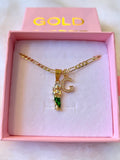 Small Green Saint Jude With Initial