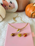 Fall Pumpkin (Figaro Chain)