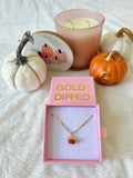 Fall Pumpkin (Figaro Chain)