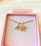 Pink Sugar Butterfly With Initial