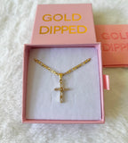 Baguette Diamond Cross
