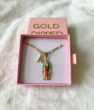 Colorful Classic Mary With Initial