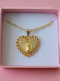Miraculous Mary Heart (Red)