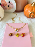 Fall Pumpkin (Figaro Chain)
