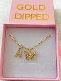Mariposa De María With Initial (Small)