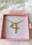 Love Cross With Initial