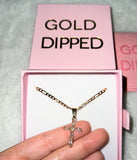 Baguette Diamond Cross