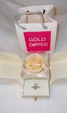 White Forever Rose Jewelry Box