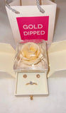 White Forever Rose Jewelry Box