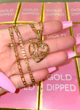 Icy Mom Heart Necklace