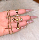Icy Crucifix In 2 Sizes
