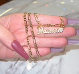 Mama's Heart (Figaro Chain)