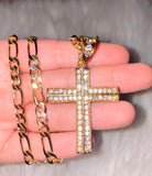 Hip Hop Cross (Extra Thick Chain)
