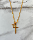 Medium Cross With Initial