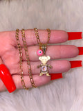 Birthstone Kid With Pink Eye (1 Kid, No Ball)