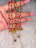 Ojo Rojo (Bracelet & Anklet)