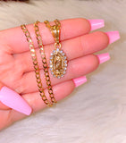 Icy Dainty Mary (Cuban Chain)