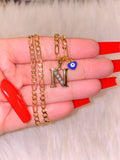 Bling Initial And Heart Eye