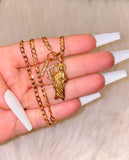 Dainty Saint Jude With Initial