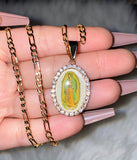 Icy Image Of Mary (Light Color)