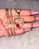 Red Mom Heart