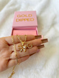 Mariposa Blanca With Initial