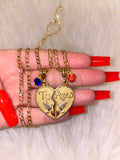 Tricolor Breakable Te Amo with Birthstones