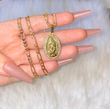 Icy Oval Mother Mary